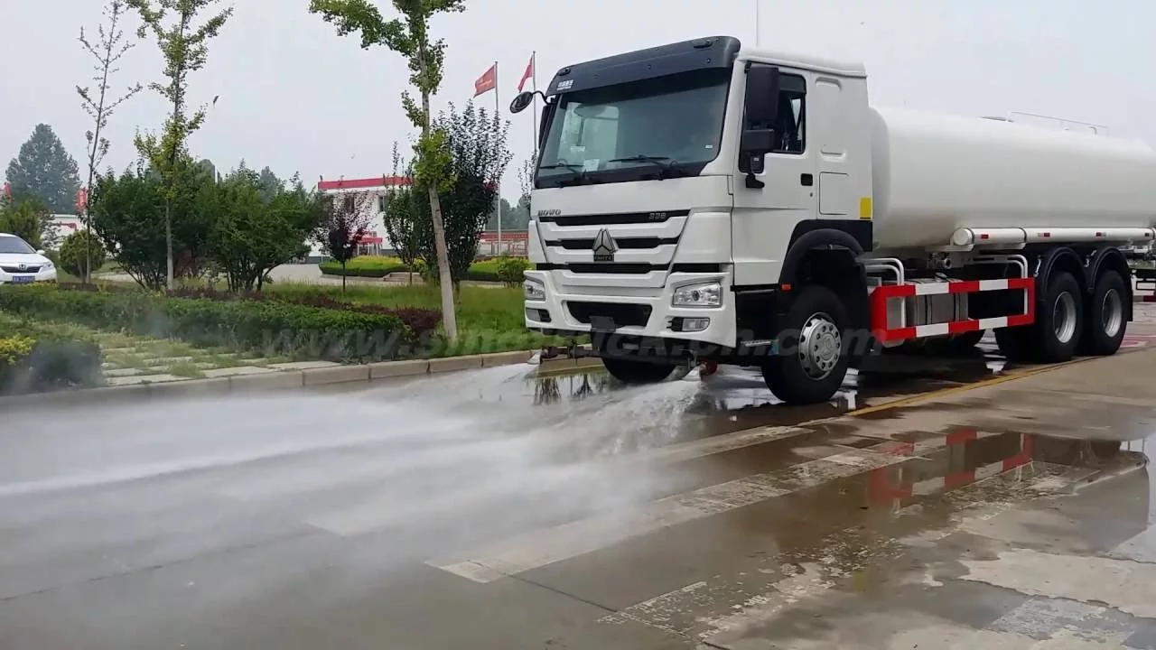 Sinotruk HOWO water tank sprinkler truck cheaper price in China