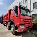 HOWO 380hp 400hp new model tipper truck 8*4 dump truck