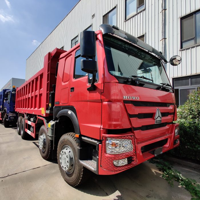 HOWO 380hp 400hp new model tipper truck 8*4 dump truck