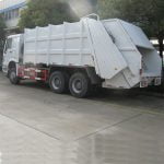 China HOWO compressed garbage truck manufacturer
