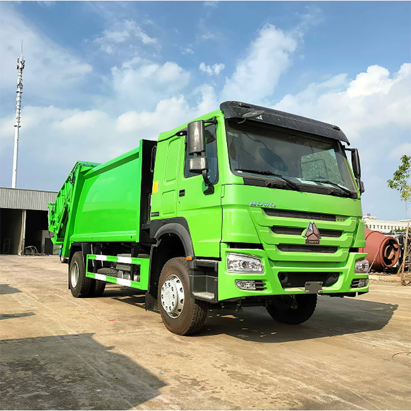 Sinotruk HOWO garbage compactor truck price in China