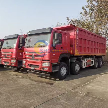 reliable used howo dump truck 12 wheels second hand 8x4 for sale